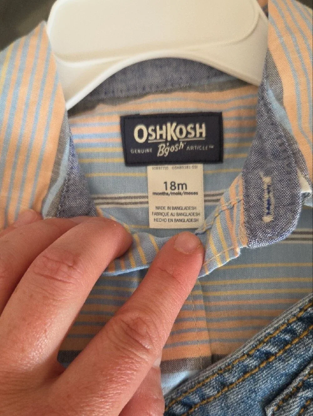OshKosh Bgosh classic denim
